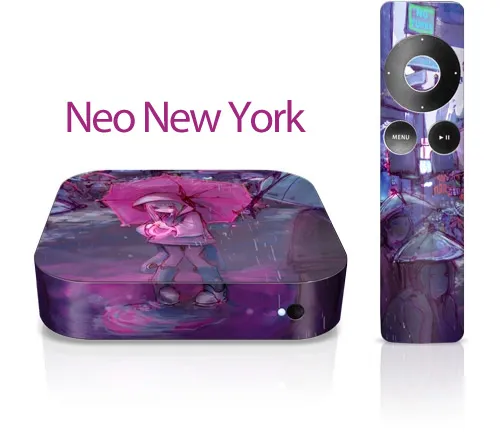 Apple TV Skin (Neo New York) - (OBS: Apple TV enheden medfølger ikke)