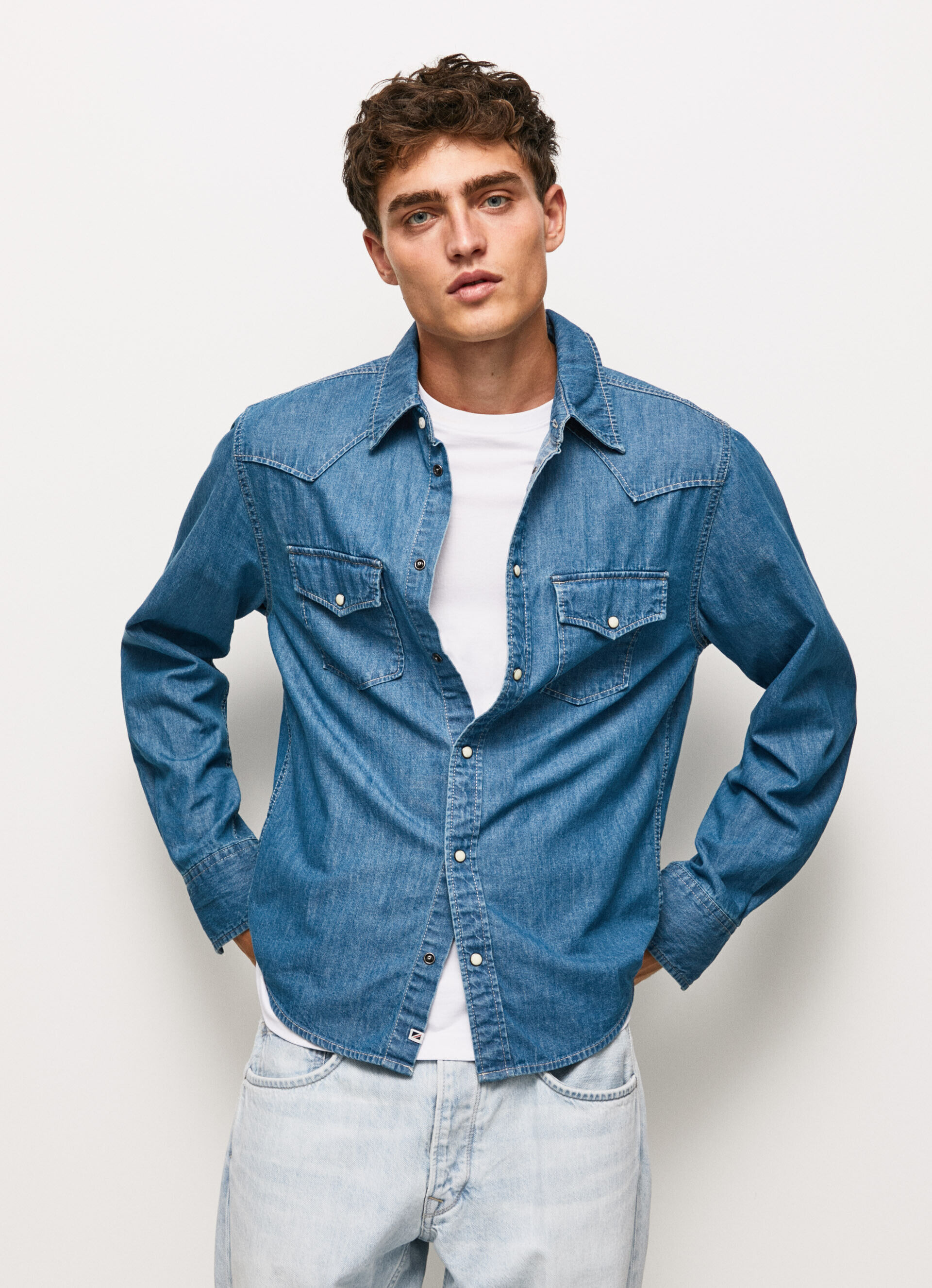 CAMISA JEANS CARSON FIT REGULAR - jeans