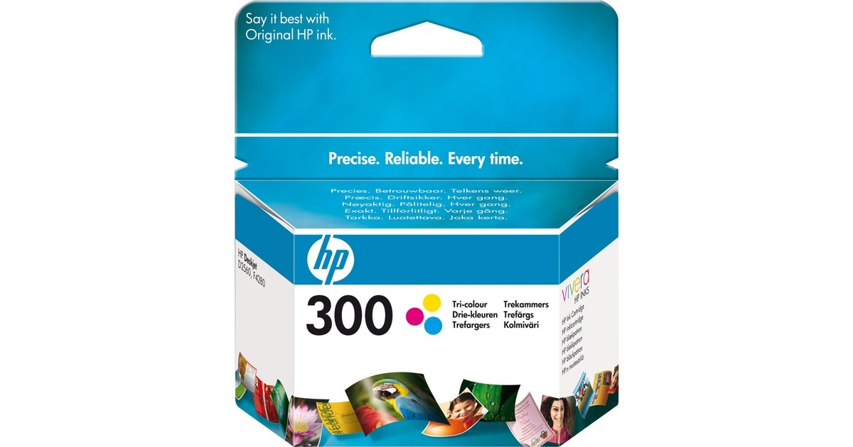 HP300 Kleur Inktcartridge  (CC643EE, 3-Kleuren, Retail)