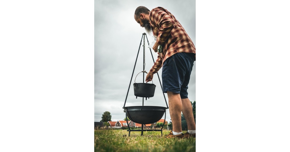 The WindmillDutch Oven 9 qt kookpan  (Zwart, Ø 31.5 cm | 8.5 liter, Tweedekans)