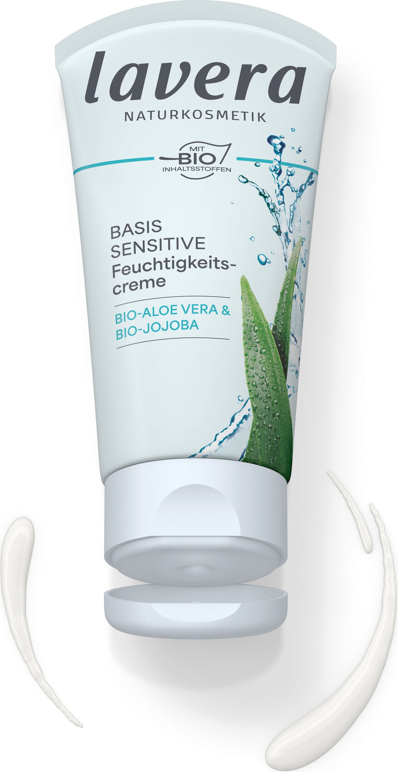 lavera  Basis Sensitiv Feuchtigkeitscreme, 50 ml