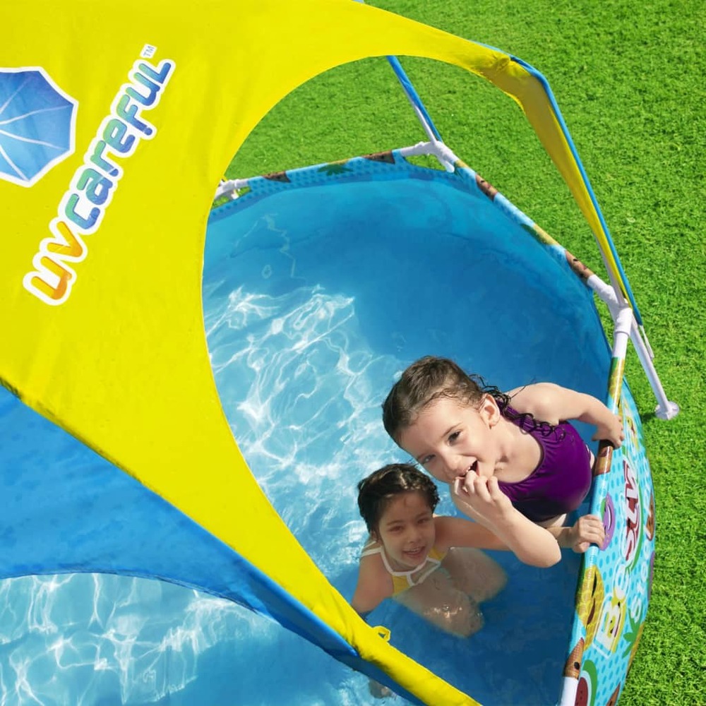 Piscine hors sol pour enfants pro uv careful acier 244x51 cm