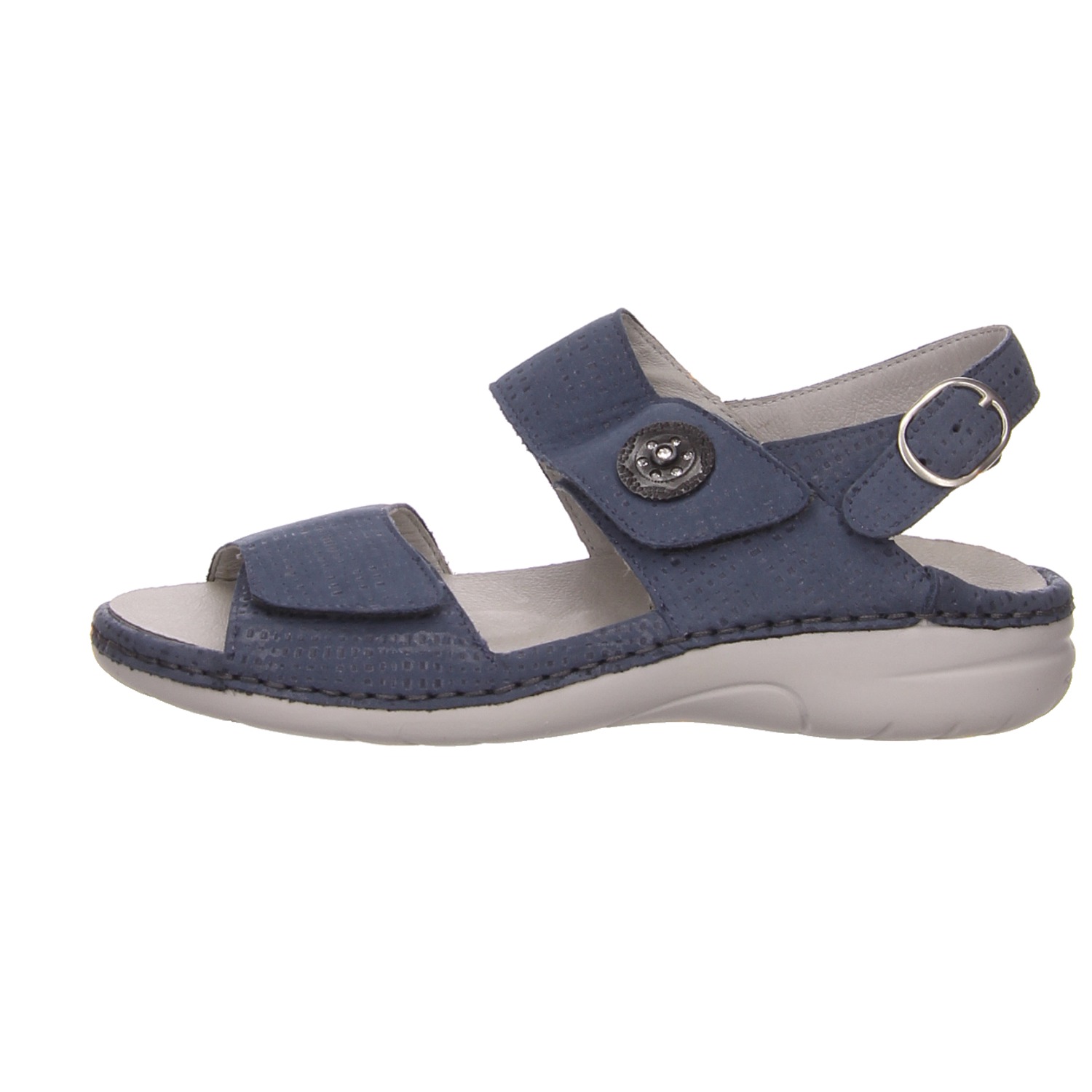 Waldläufer Sandale blau blau