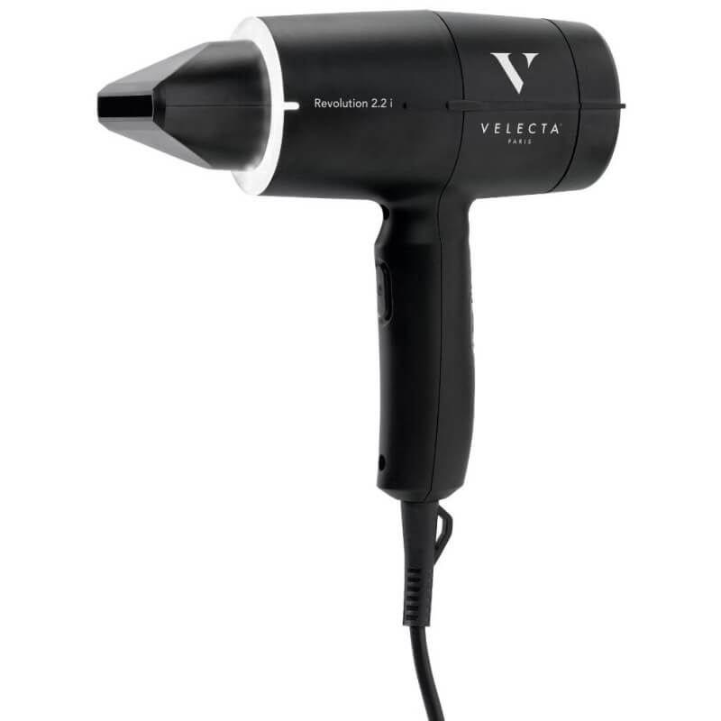 Sèche-cheveux ionic Tgr Revolution 2.2i noir absolu 2200W Velecta® Paris