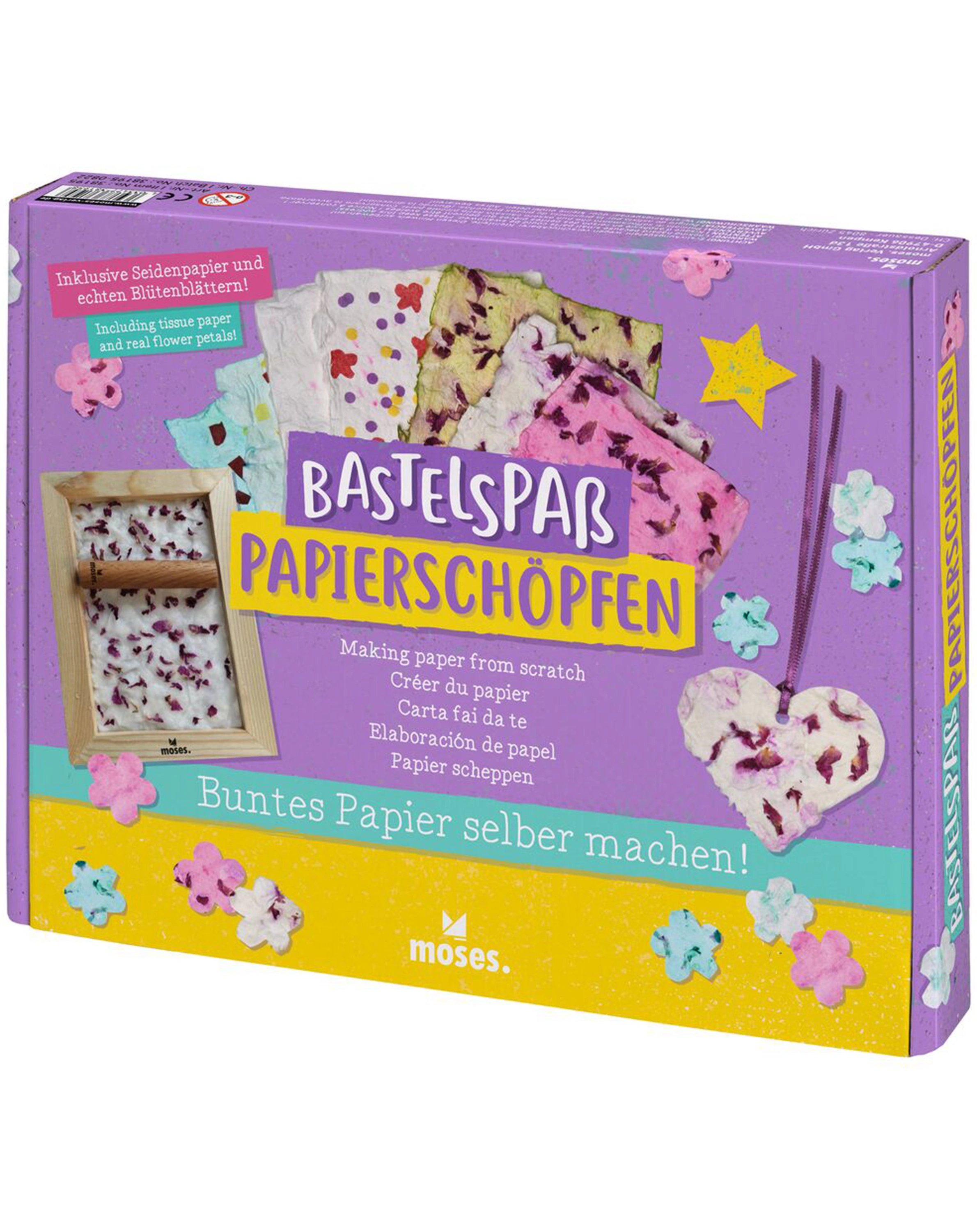 Kreativ-Set BASTELSPAß - PAPIERSCHÖPFEN
