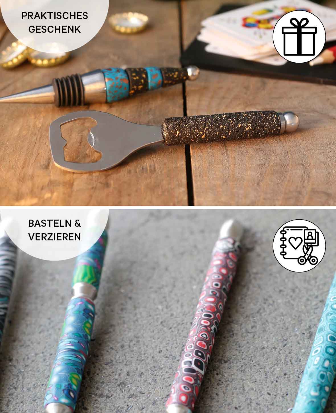 Stahl Schneebesen DIY Schwingbesen für Modelliermasse - Silber