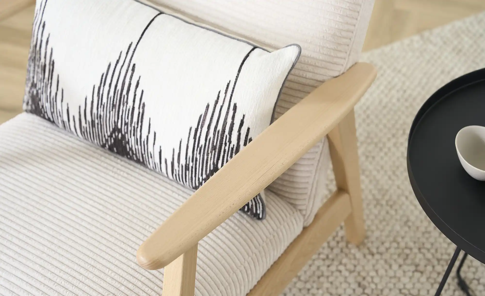 smart Sessel Cordstoff Rada