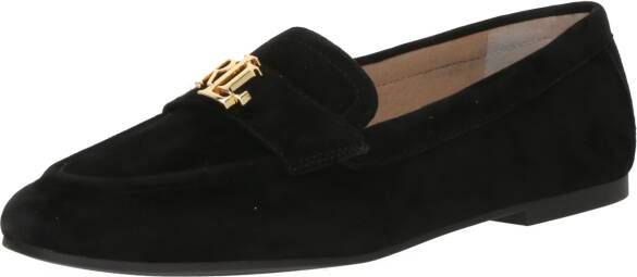 LAUREN RALPH LAUREN Loafers Dames Averi Iii Flats Maat: 40 Materiaal: Suède Kleur: Zwart