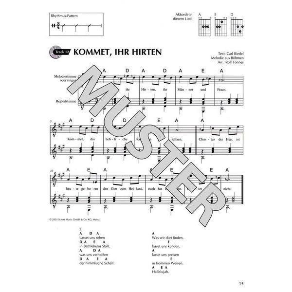 Schott Weihnachtslieder