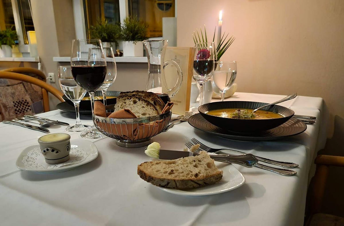 Candle-Light-Dinner in Bad Suderode als Geschenk