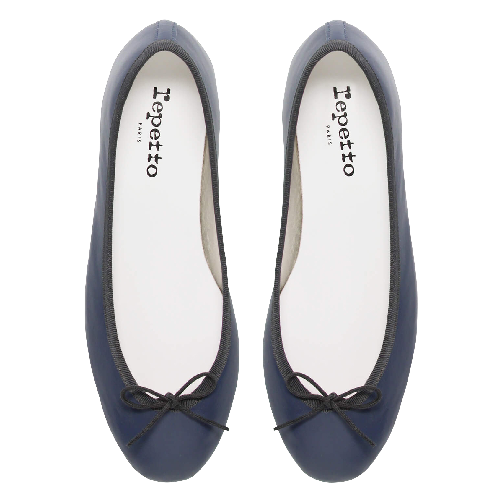 CAMILLE - Ballerines en cuir | Gris