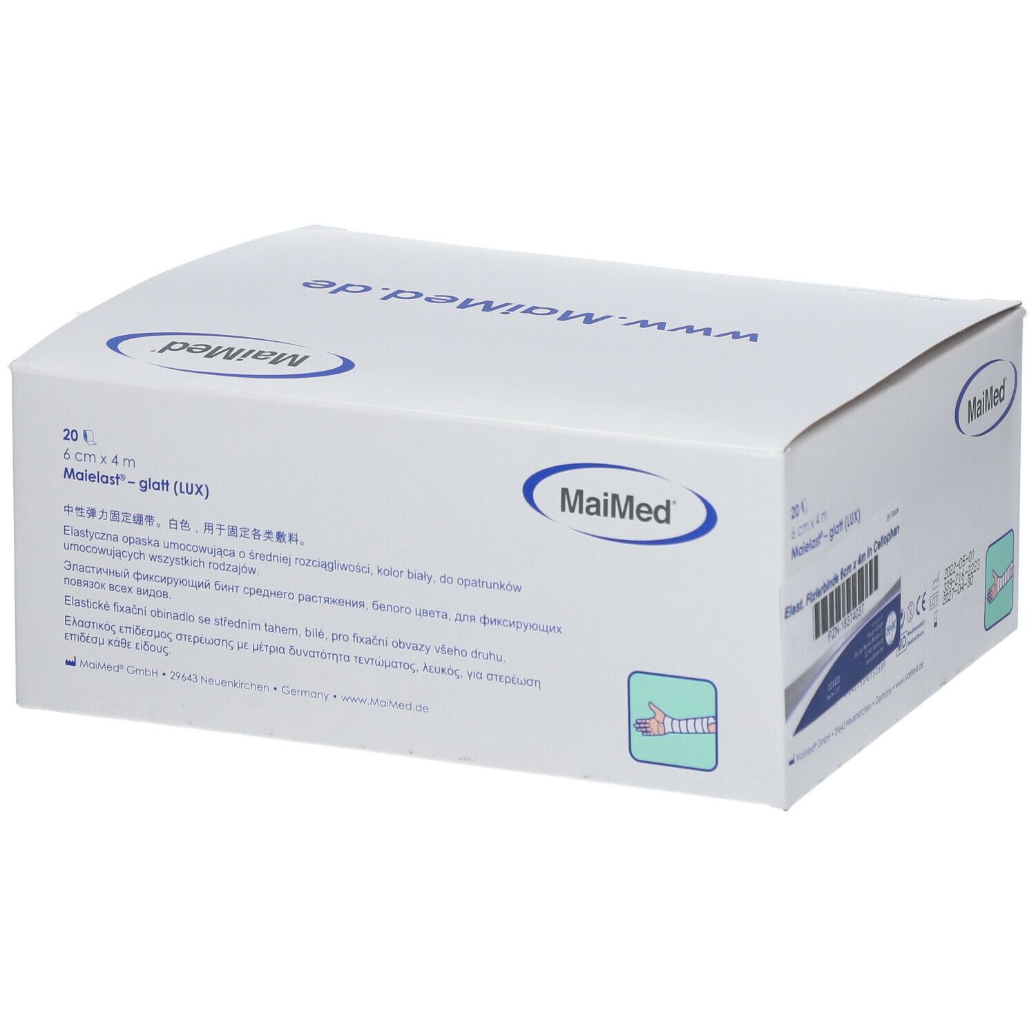 MaiMed® Maielast® - glatt (LUX) 6 cm x 4 m