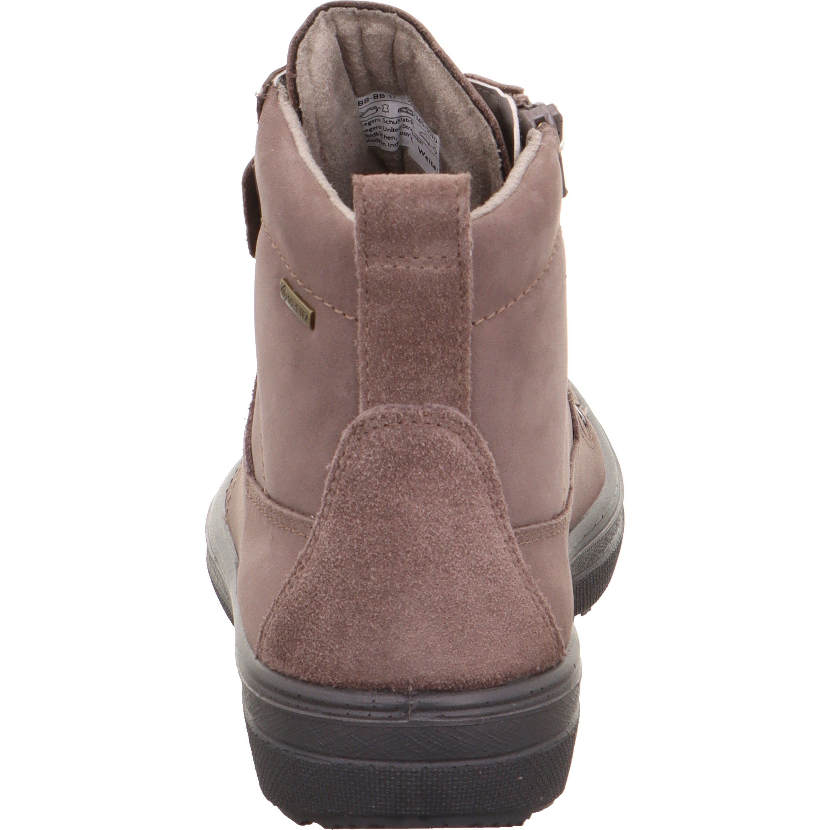 legero MIRA Damen  Sneaker high mit Reißverschluss - Farbe: Dark Clay - Größe: 5