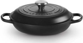 Braadpan Le Creuset Campagnard Zwart 30 cm