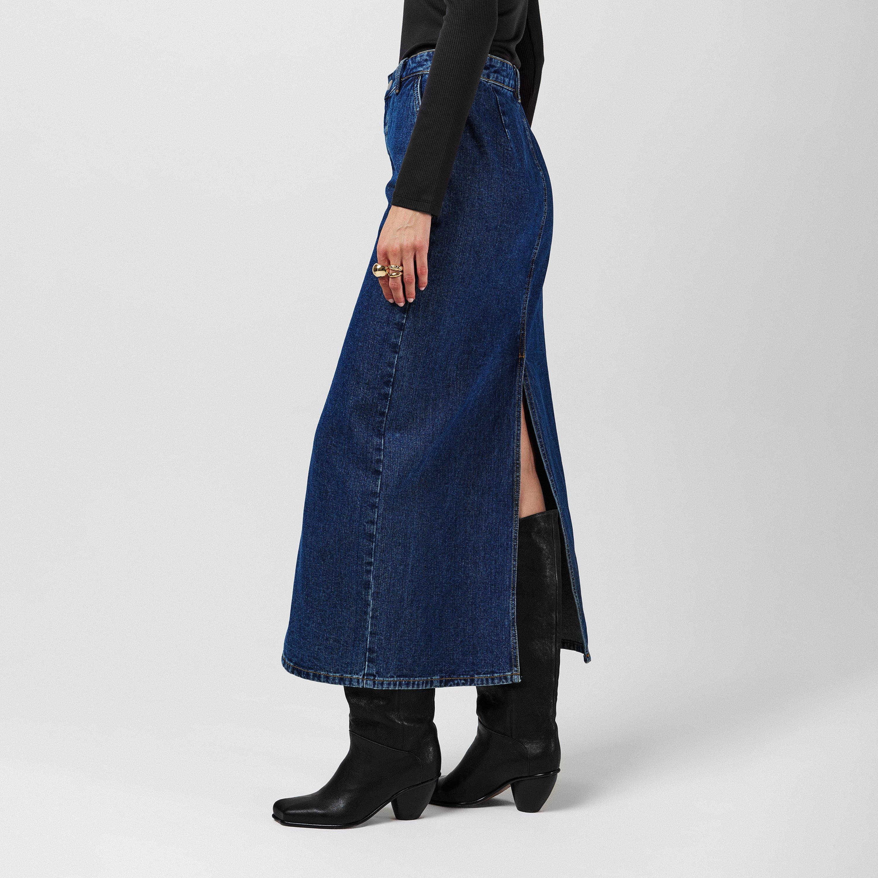 Vila Kira Denim Skirt