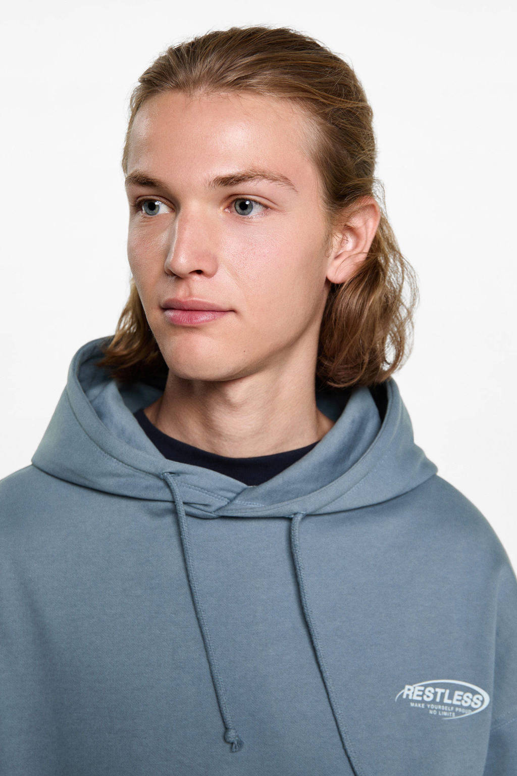MANGO TEEN hoodie blauw