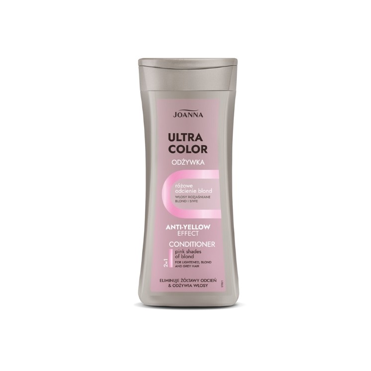 Joanna Ultra Color Haarconditioner roze tinten blond 200 g