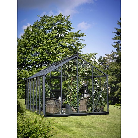 Juliana Premium drivhus - Aluminium