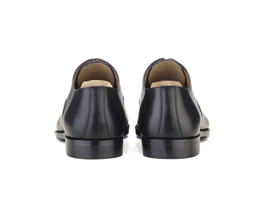 Richelieu homme Noir semelle cuir avec patin - TREMEZZO PATIN