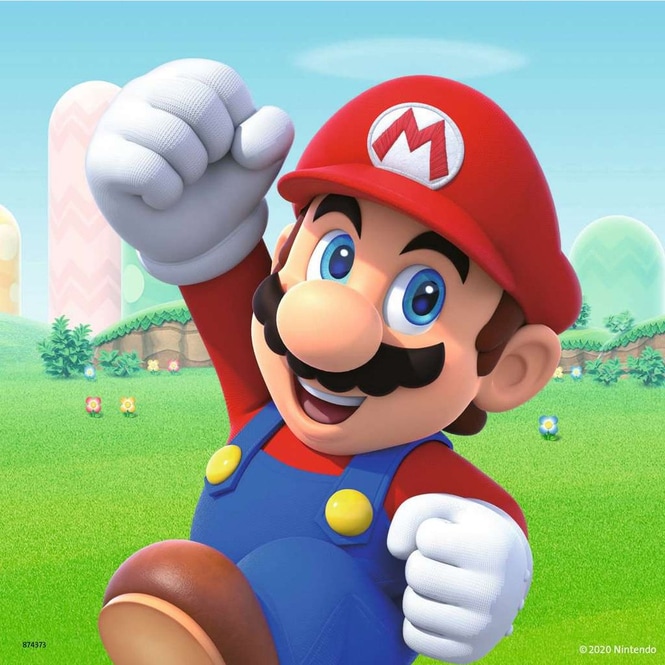Super Mario - Puzzleset - 3 x 49 Teile