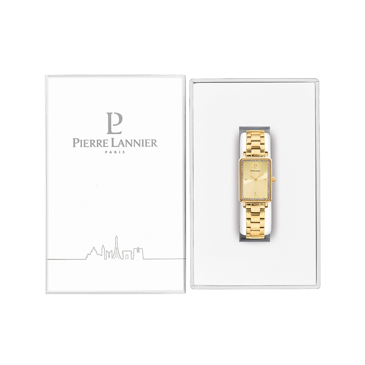 Montre PIERRE LANNIER Ariane femme bracelet acier doré