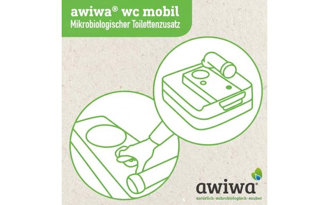 Awiwa WC Mobil Toilettenzusatz mikrobiologisch 1 Liter