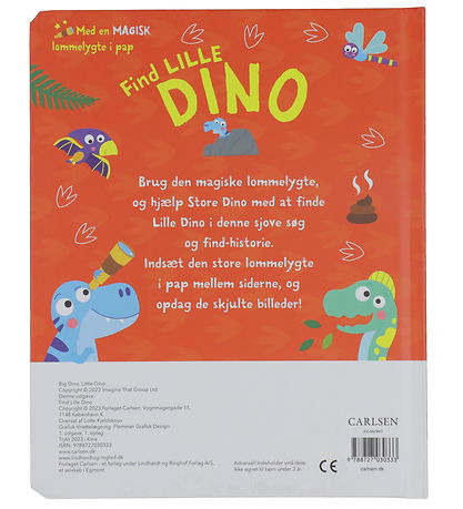 Forlaget Carlsen Buch m. Magie Taschenlampe - Finden Klein Dino