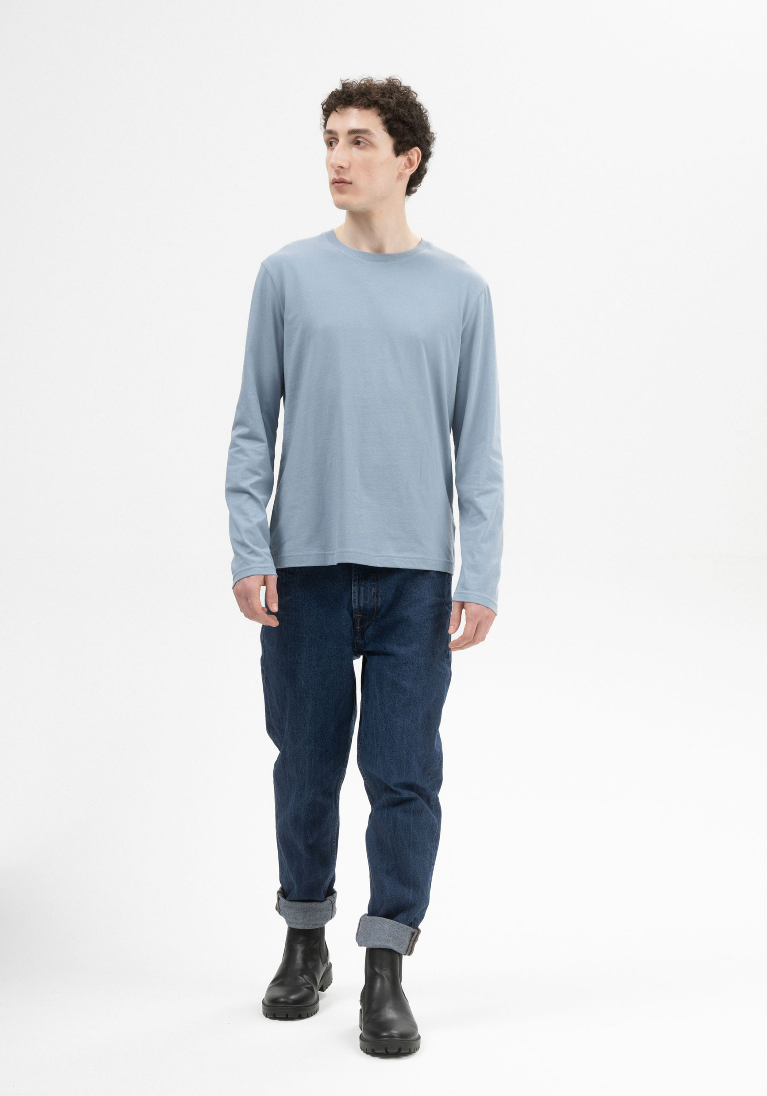 Mela Longsleeve Shirt Jerin Dusk Blue