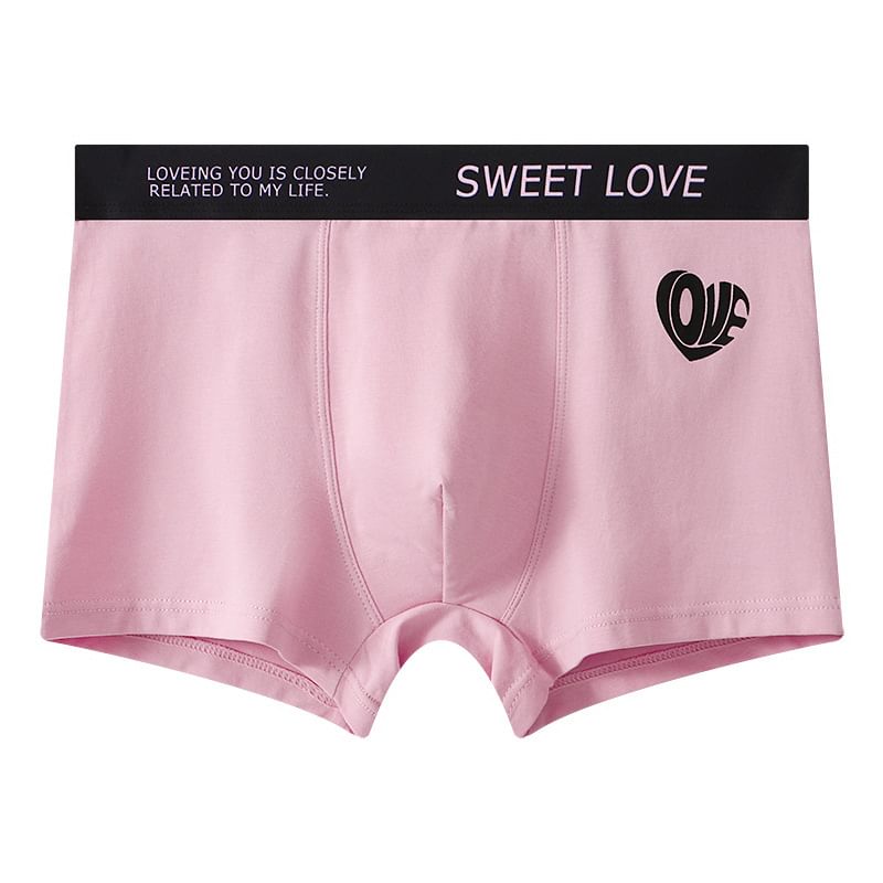 Pancherry - Brief met tailleband en letters