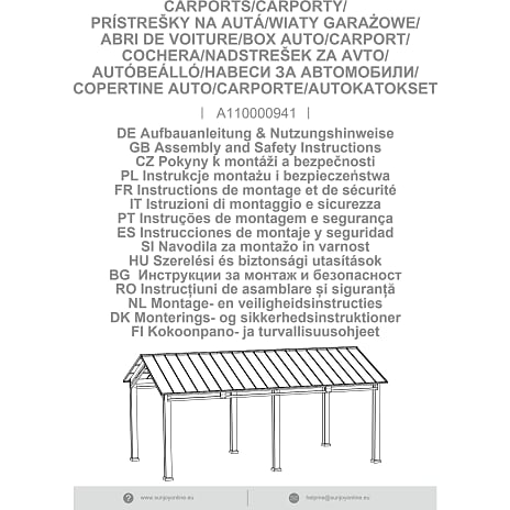 Carport diran - 336cm x 603cm