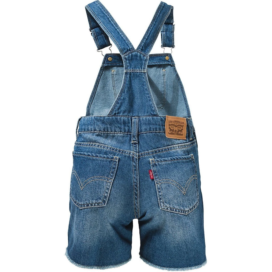 Levi's® Kids Girl Latzhose Railroad Stripe blau