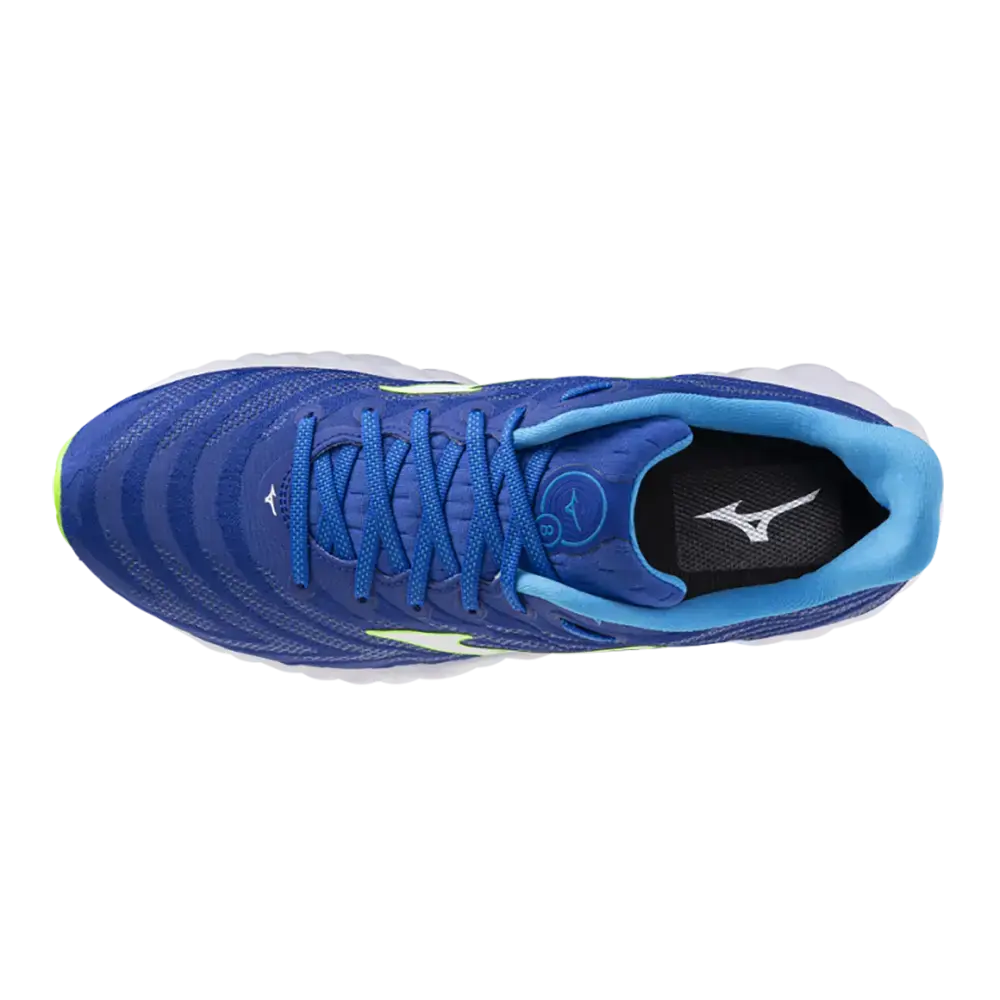 Mizuno Wave Sky 8 Hardloopschoenen Blauw/Wit/Groen Heren