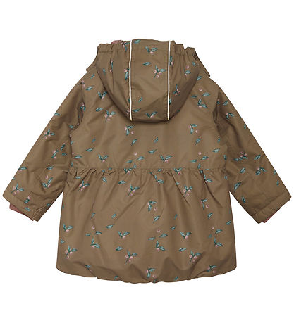 Hust and Claire Winterjacke - HCObina - Chinchilla m. Print