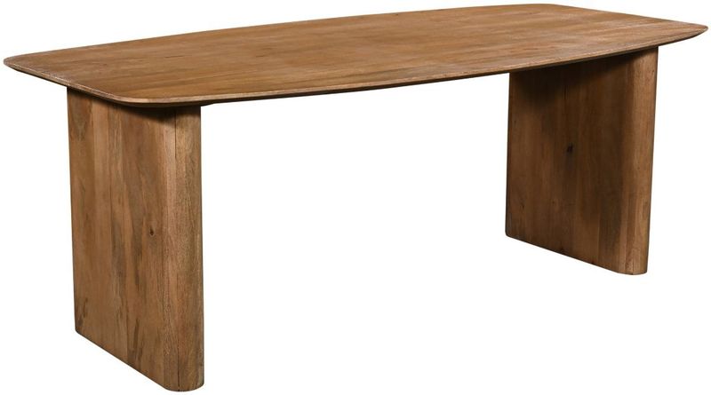 Eettafel - Dai - Ovaal - Naturel - Mangohout - Scandinavisch Design