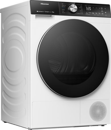Hisense DH5S102BW - Warmtepompdroger - Wit - 10 kg - Energieklasse C