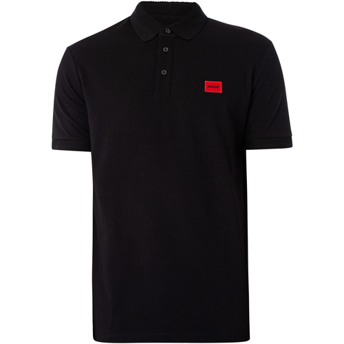 BOSS - Dereso232 Polo Ajustado Negro