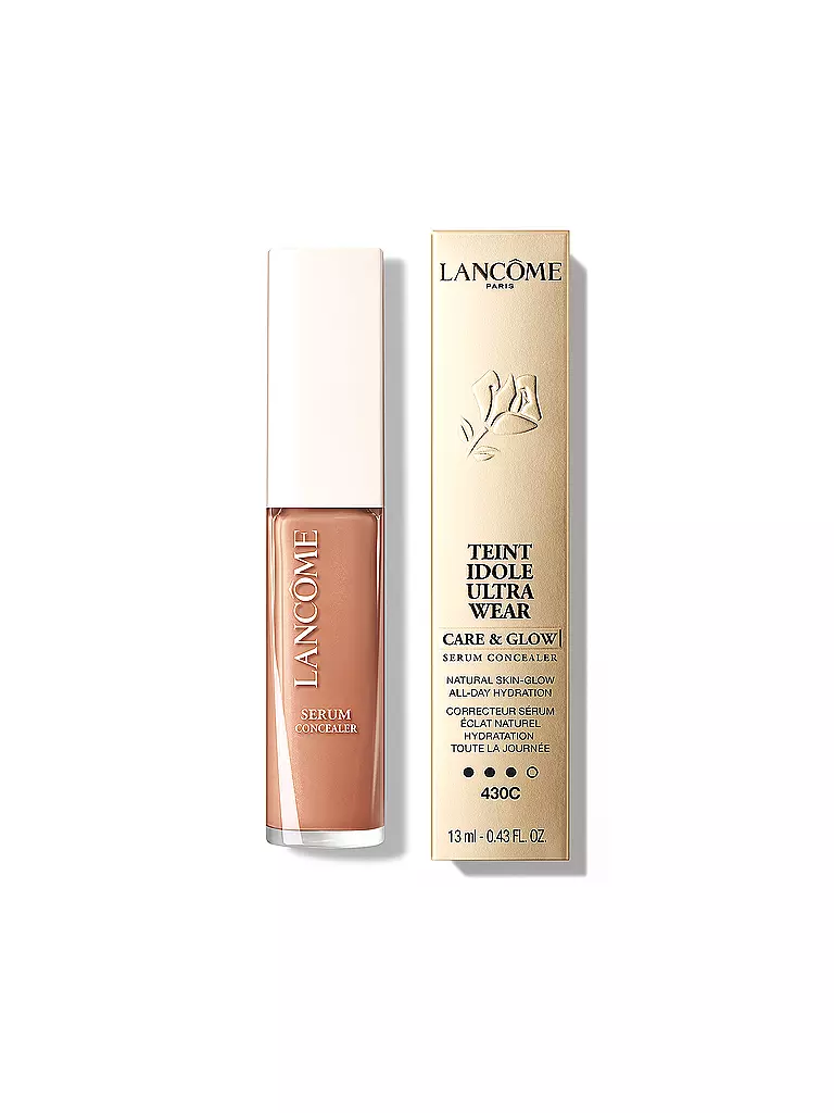 LANCÔME Teint Idole Ultra Wear Skin-Glow Concealer (430C) camel