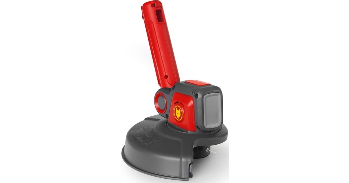 WOLF-GartenLT 25 eM e-multi-star grastrimmer  (Rood/grijs, Zonder accu handgreep)