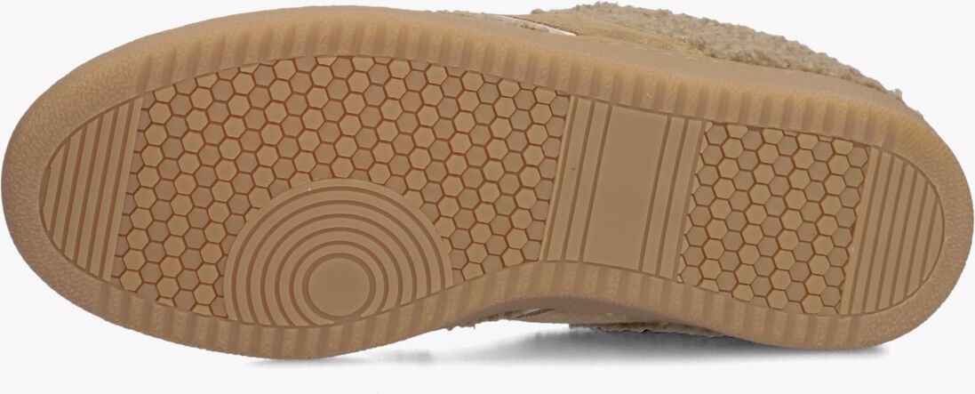 beige nubikk lage sneakers ray owen studs