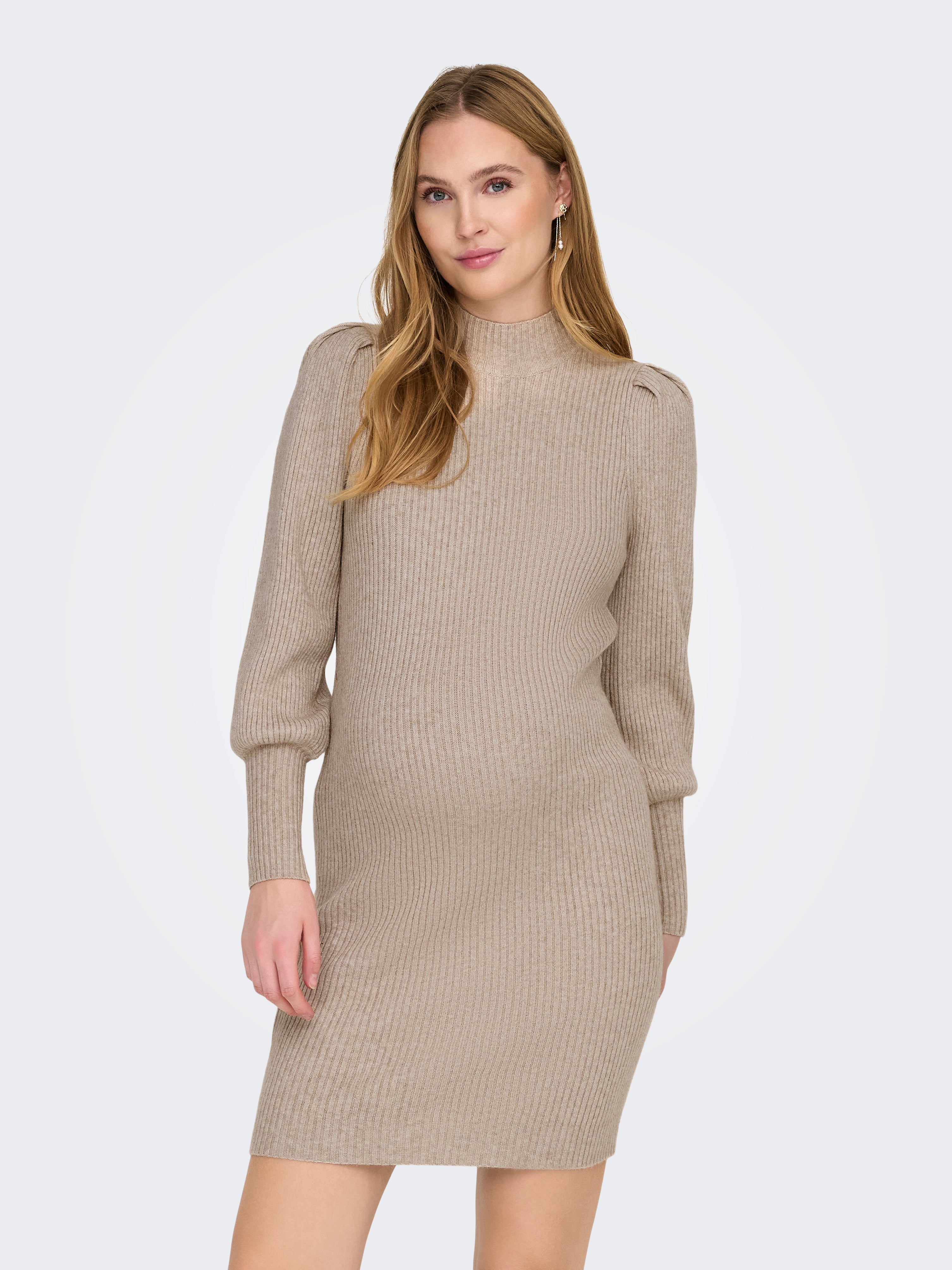 OLMKATIA Kurzes Kleid Mocha Meringue