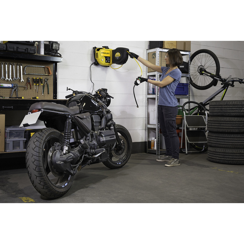 Stanley Compressor Wall-Tech +9m slanghaspel