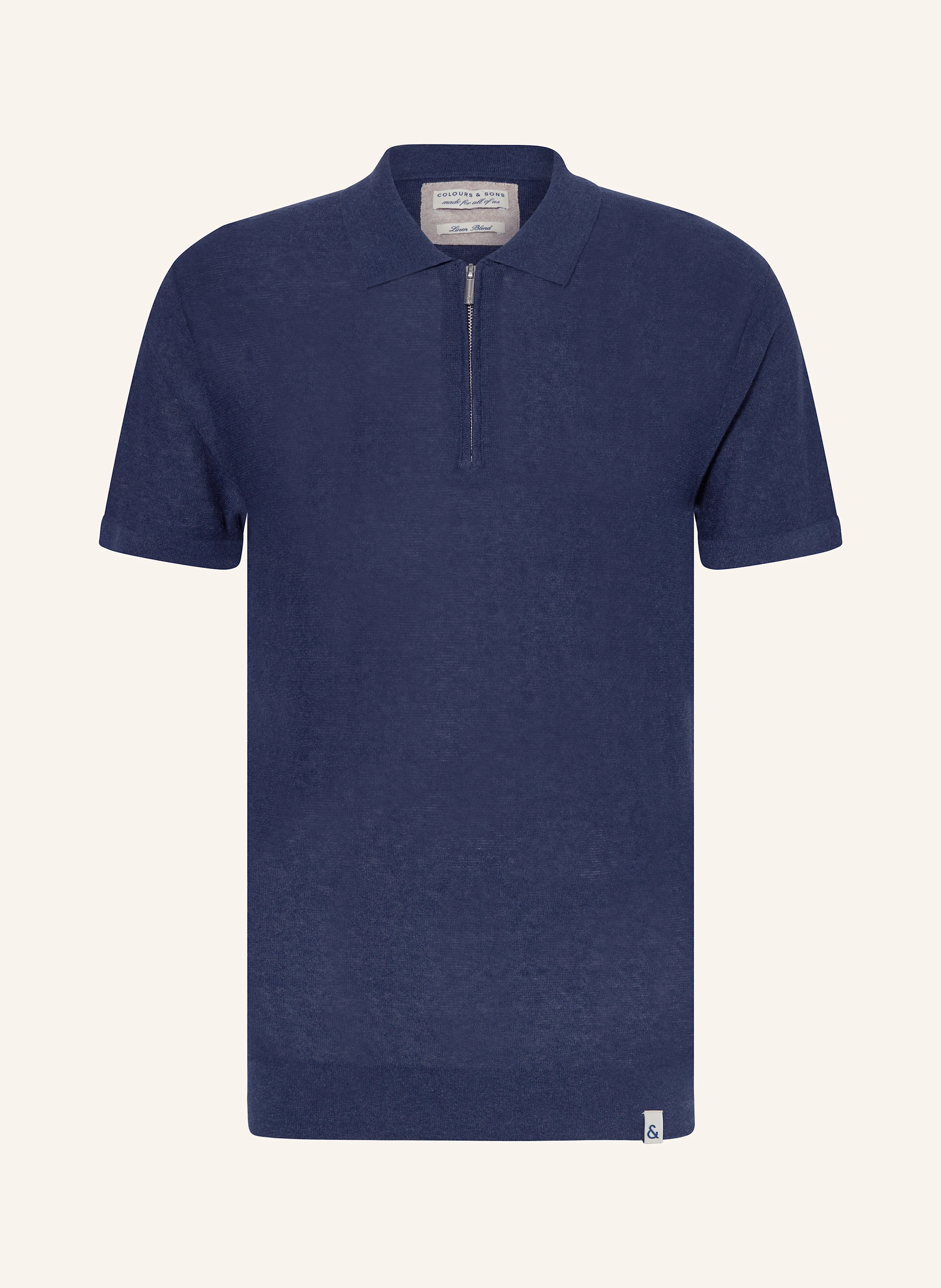 COLOURS & SONS Strick-Poloshirt