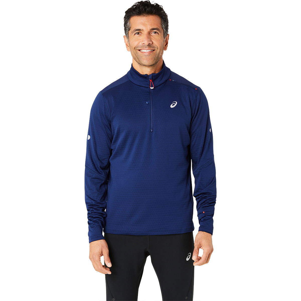 Asics Road Winter 1/2 Zip Midlayer Løbetrøje Herre