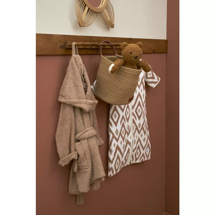 MEYCO Bademantel Basic Frottee Toffee