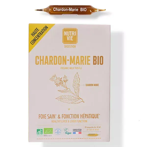 Nutrivie Cardo Mariano Orgânico 20 ampolas