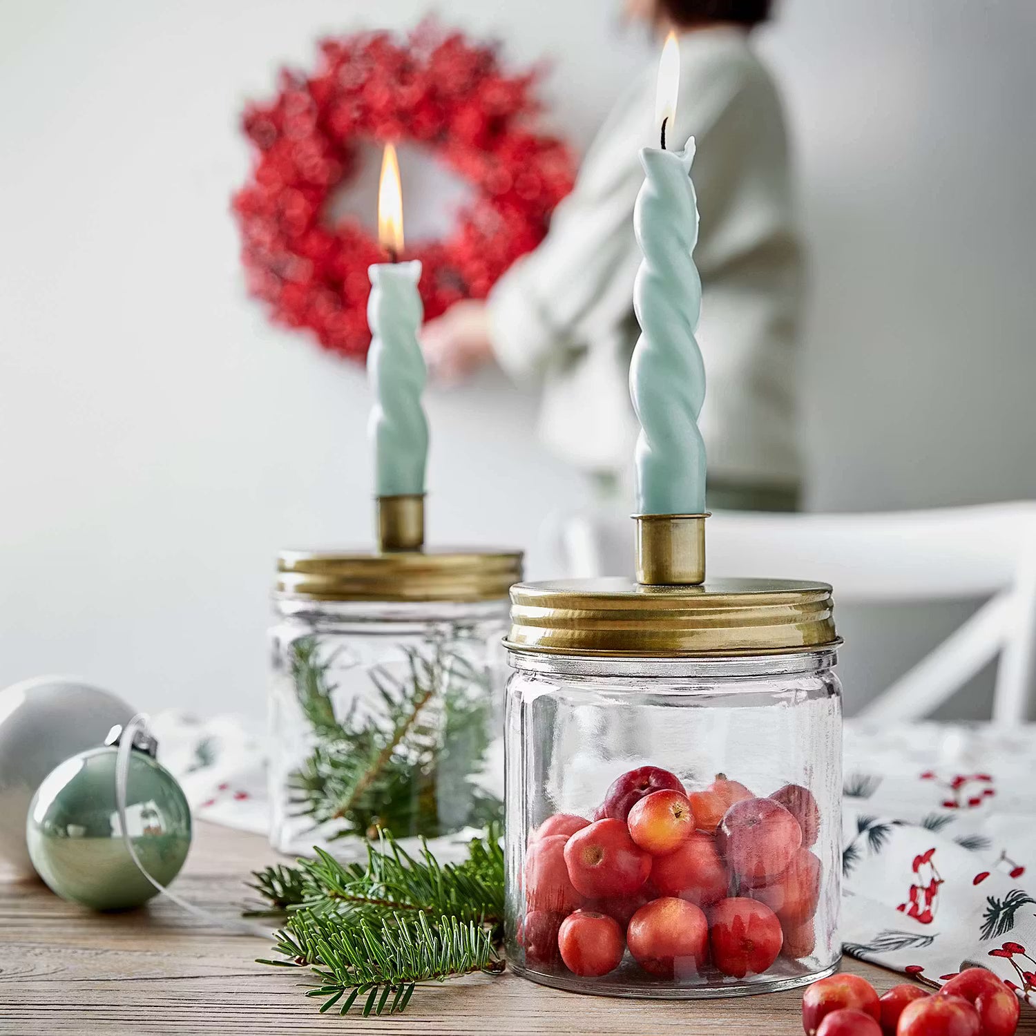 CANDLE JAR Kerzenhalter 4er-Set
