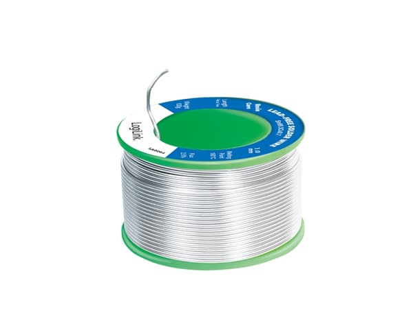 LogiLink SA0004, Loddetråd, Universell, 190 °C, Sølv, Kopper, Boks, 45 mm