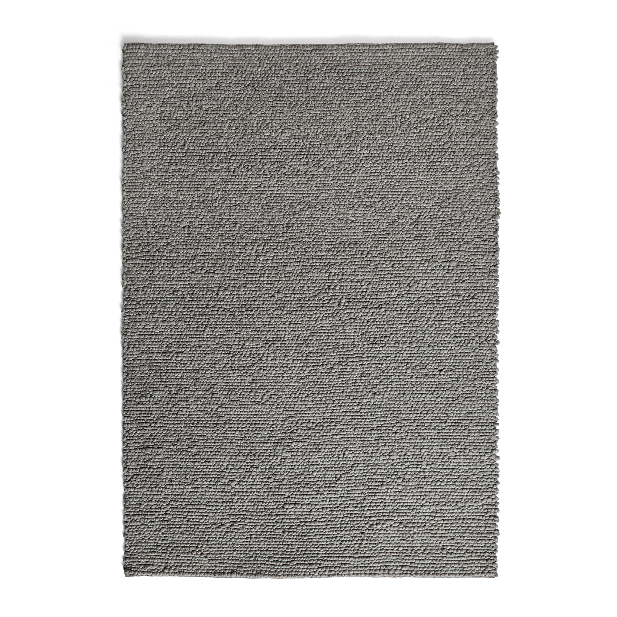 Vloerkleed Peas medium grijs 170x240 cm