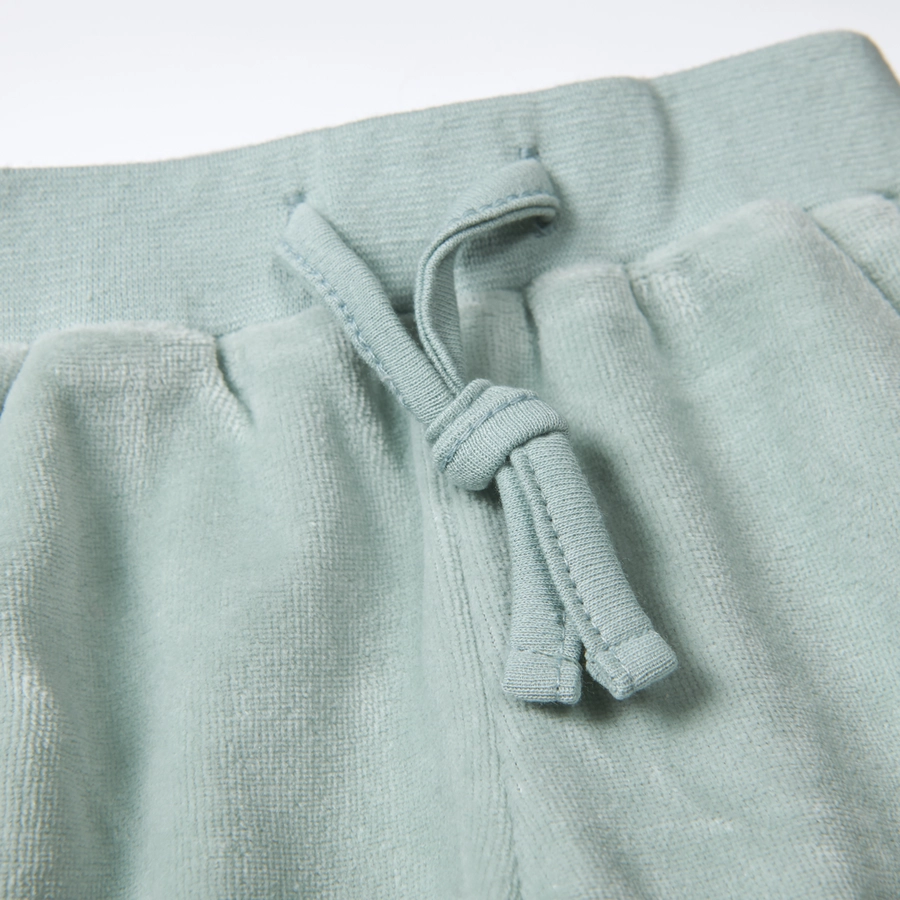LITTLE Hose uni grün
