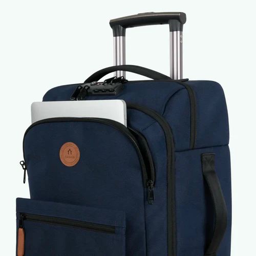 Valise souple 4 roues Small Reykjavik Bleu marine